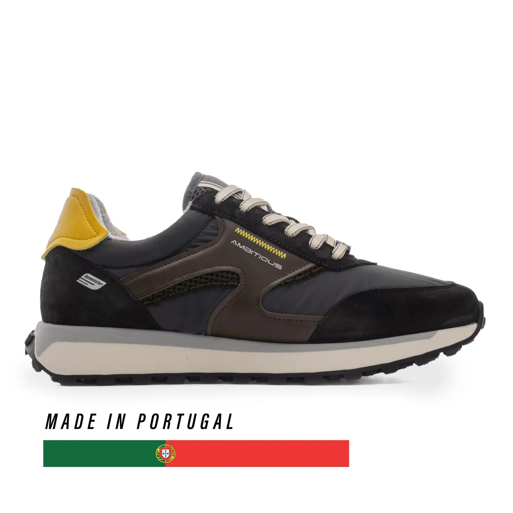 13573-T3529AM_A Speedster Anthracite/Kaki – Image 1