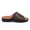 Synthetic Man Slipper Brown