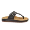 Synthetic Man Slipper Black