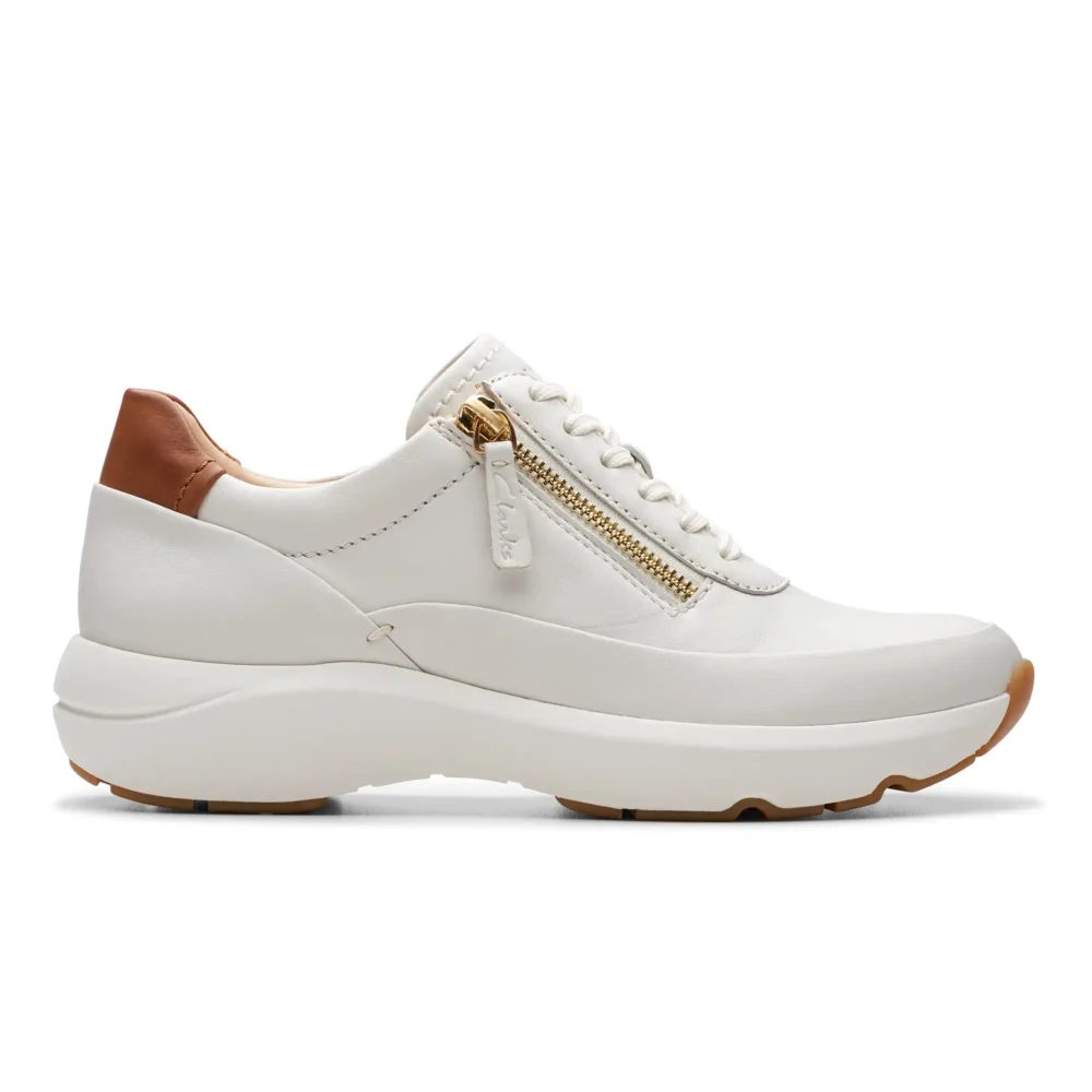 Tivoli Zip Off White Lea