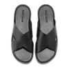 Nantucket Cross Strap Sandal Black Black – Image 4