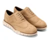 Zerogrand Remastered Wingtip Oxford Orzo Nubuck   Dk Cuoio   Lt Sesame – Image 5